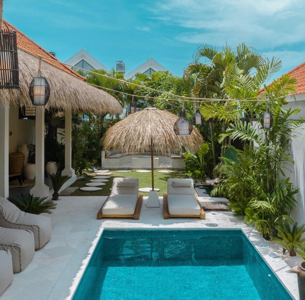 The Jungle - Luxurious & Tropical Concept - 3Br - Central Canggu Exterior foto
